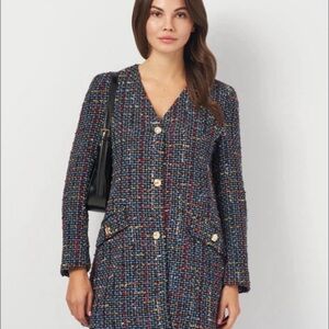 Truth By Republic Jacket Womens Medium Tweed Blazer